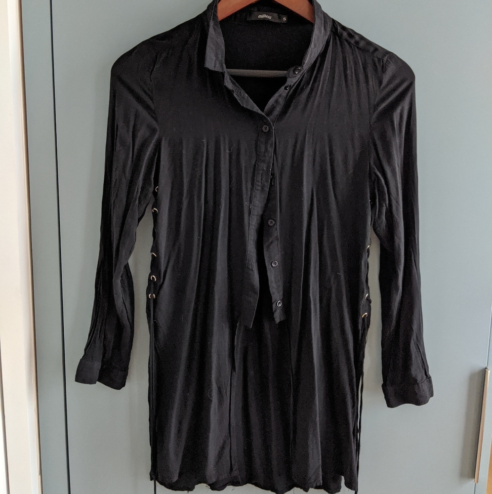 LF Button down shirt with tied sides